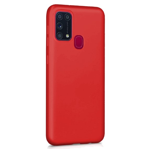 Samsung Galaxy M31 Kılıf CaseUp Matte Surface Kırmızı 2