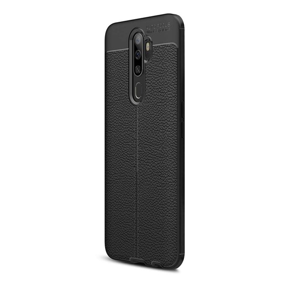 Oppo A9 2020 Kılıf CaseUp Niss Silikon Siyah 2