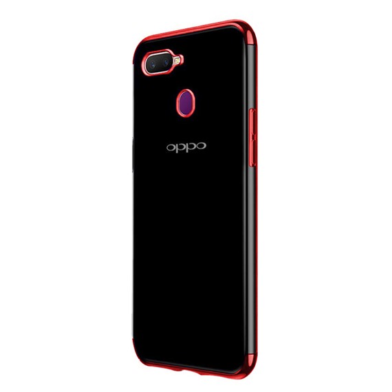 Oppo F9 F9 Pro Kılıf CaseUp Laser Glow Kırmızı 1