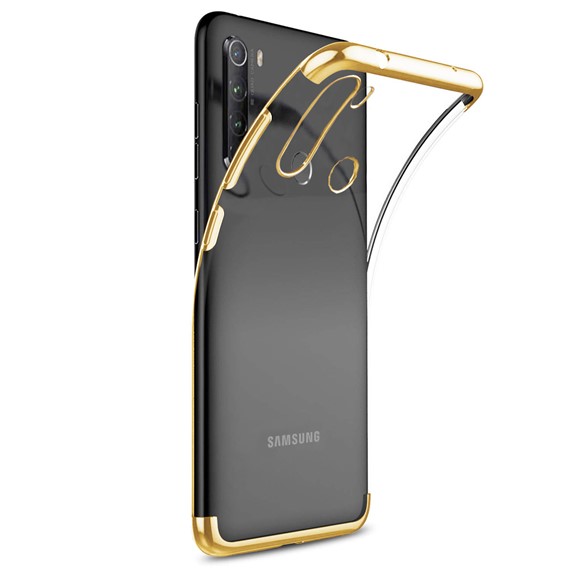 Samsung Galaxy A21 Kılıf CaseUp Laser Glow Gold 1