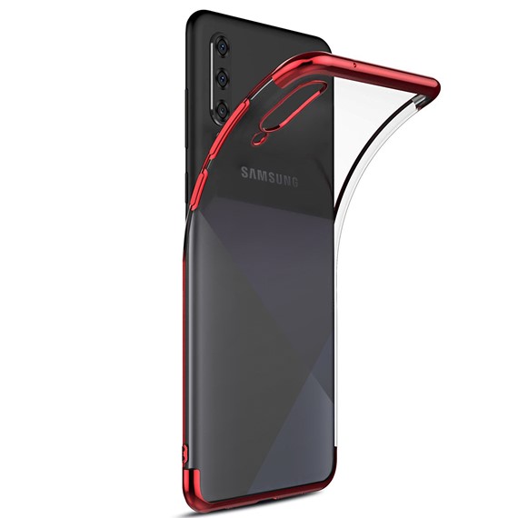 Samsung Galaxy A50 Kılıf CaseUp Laser Glow Kırmızı 1