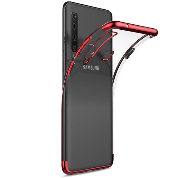 Samsung Galaxy A9 2018 Kılıf CaseUp Laser Glow Kırmızı 1