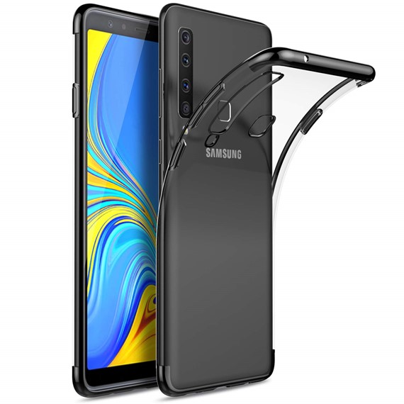 Samsung Galaxy A9 2018 Kılıf CaseUp Laser Glow Siyah 5