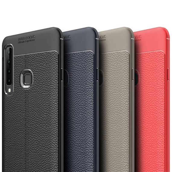 Samsung Galaxy A9 2018 Kılıf CaseUp Niss Silikon Kırmızı 3