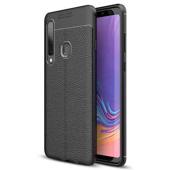 Samsung Galaxy A9 2018 Kılıf CaseUp Niss Silikon Siyah 5