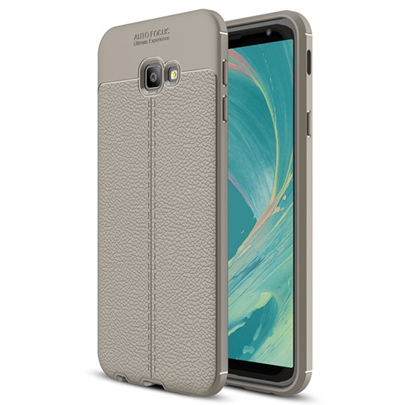 Samsung Galaxy J4 Plus Kılıf CaseUp Niss Silikon Gri 5