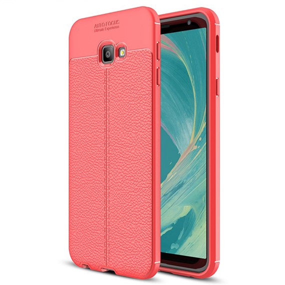 Samsung Galaxy J4 Plus Kılıf CaseUp Niss Silikon Kırmızı 5