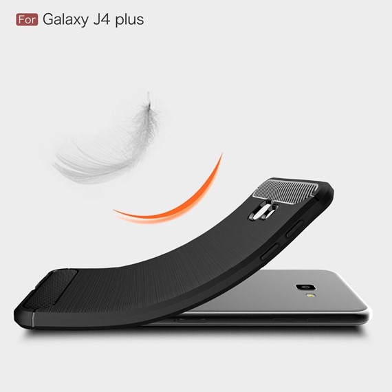 Samsung Galaxy J4 Plus Kılıf CaseUp Room Silikon Lacivert 4