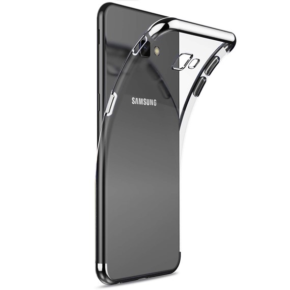 Samsung Galaxy J7 Prime Kılıf CaseUp Laser Glow Gümüş 1