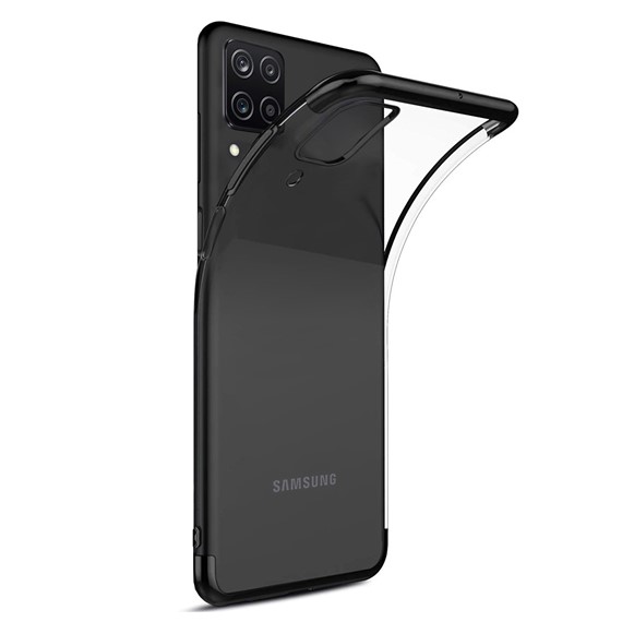 CaseUp Samsung Galaxy M12 Kılıf Laser Glow Siyah 1