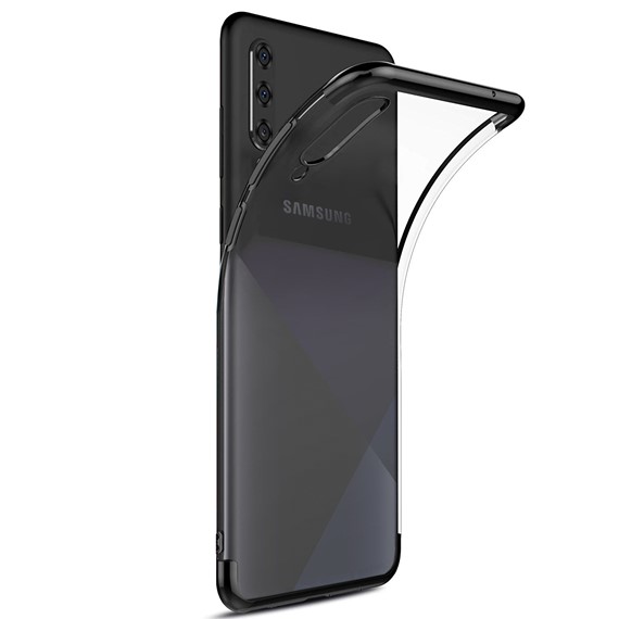 Samsung Galaxy M30 Kılıf CaseUp Laser Glow Siyah 1