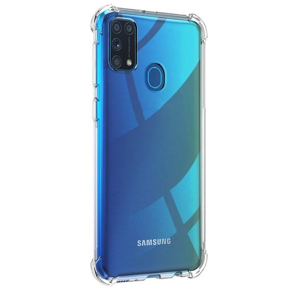 Samsung Galaxy M31 CaseUp Titan Crystal Şeffaf Kılıf 2