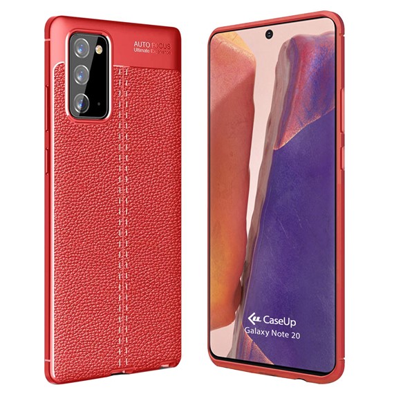 Samsung Galaxy Note 20 Kılıf CaseUp Niss Silikon Kırmızı 1