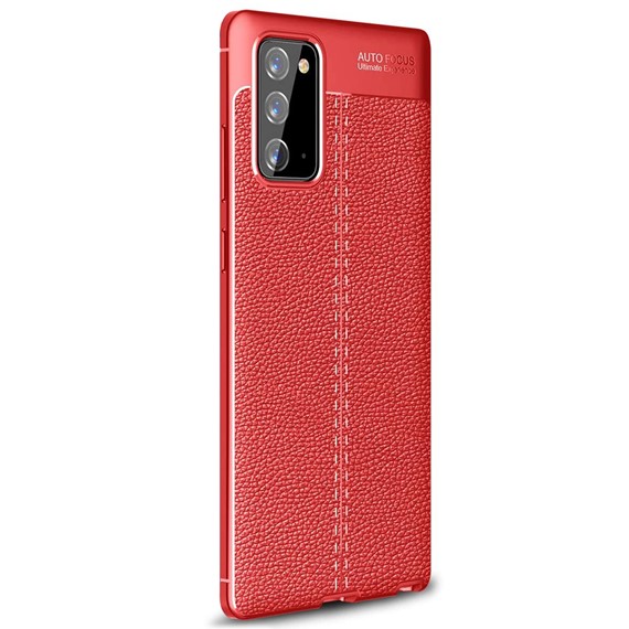Samsung Galaxy Note 20 Kılıf CaseUp Niss Silikon Kırmızı 2
