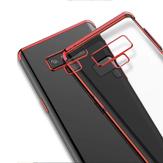 Samsung Galaxy Note 9 Kılıf CaseUp Laser Glow Kırmızı 4