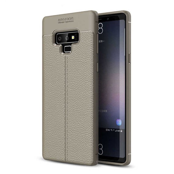 Samsung Galaxy Note 9 Kılıf CaseUp Niss Silikon Gri 2