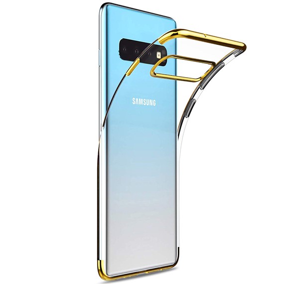 Samsung Galaxy S10 Kılıf CaseUp Laser Glow Gold 1