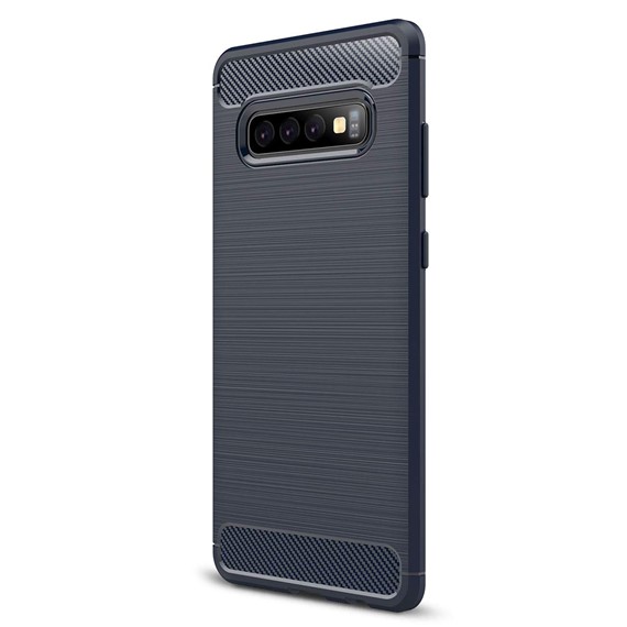 Samsung Galaxy S10 Plus Kılıf CaseUp Room Silikon Lacivert 2