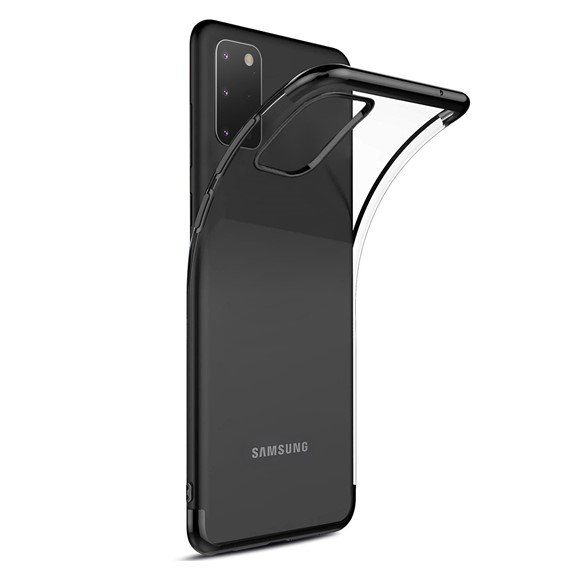 Samsung Galaxy S20 Plus Kılıf CaseUp Laser Glow Siyah 1
