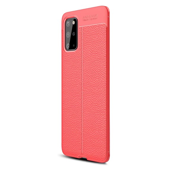 Samsung Galaxy S20 Plus Kılıf CaseUp Niss Silikon Kırmızı 2