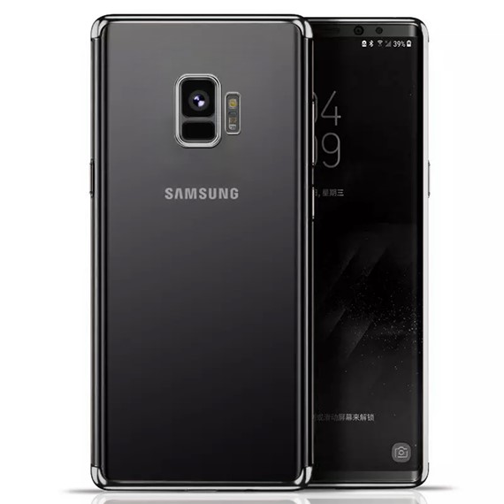 Samsung Galaxy S9 Kılıf CaseUp Laser Glow Gümüş 5