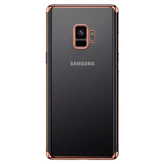 Samsung Galaxy S9 Kılıf CaseUp Laser Glow Rose Gold 1