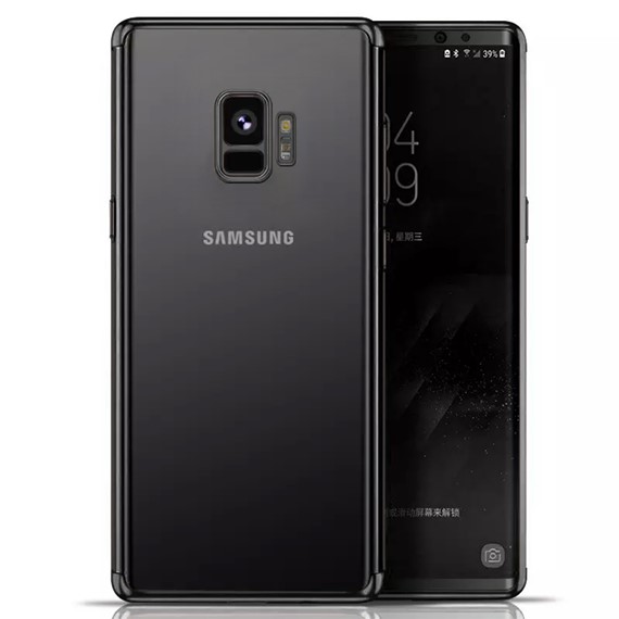 Samsung Galaxy S9 Kılıf CaseUp Laser Glow Siyah 5