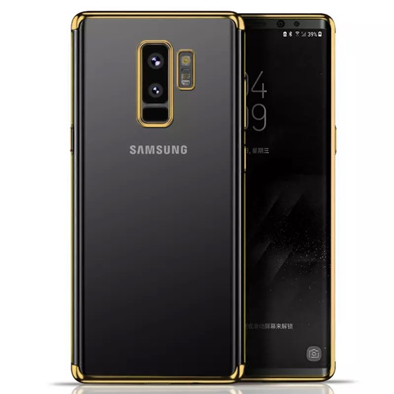 Samsung Galaxy S9 Plus Kılıf CaseUp Laser Glow Gold 5