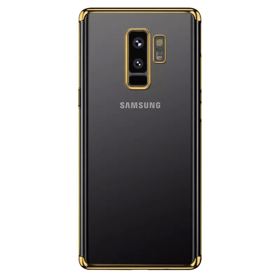 Samsung Galaxy S9 Plus Kılıf CaseUp Laser Glow Gold 1