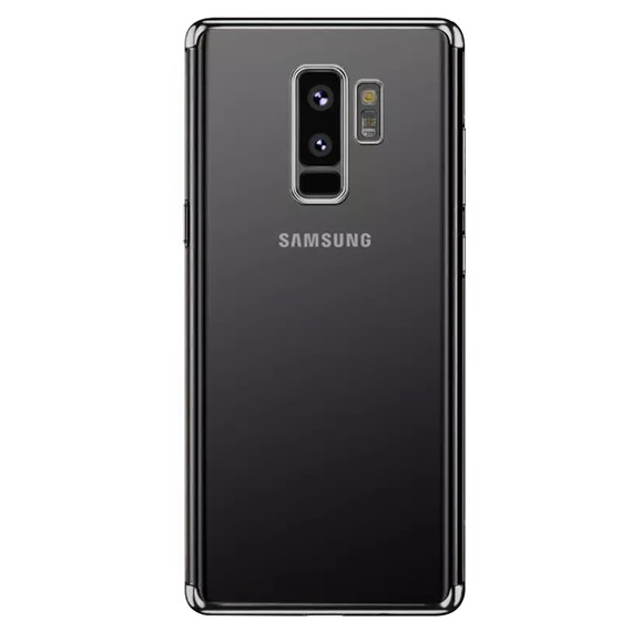 Samsung Galaxy S9 Plus Kılıf CaseUp Laser Glow Gümüş 1