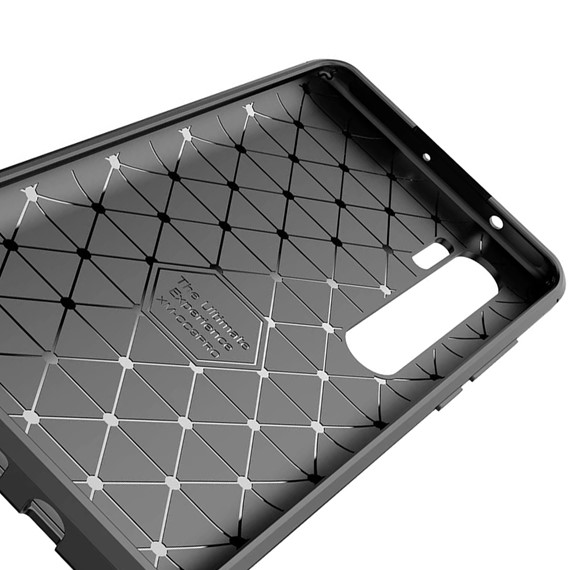 Xiaomi Mi 10 Kılıf CaseUp Fiber Design Siyah 5