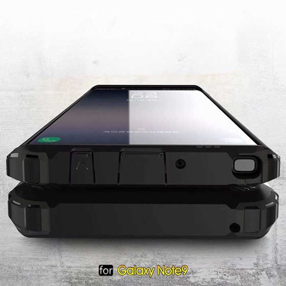 Samsung Galaxy Note 9 Kılıf CaseUp Tank Siyah 3