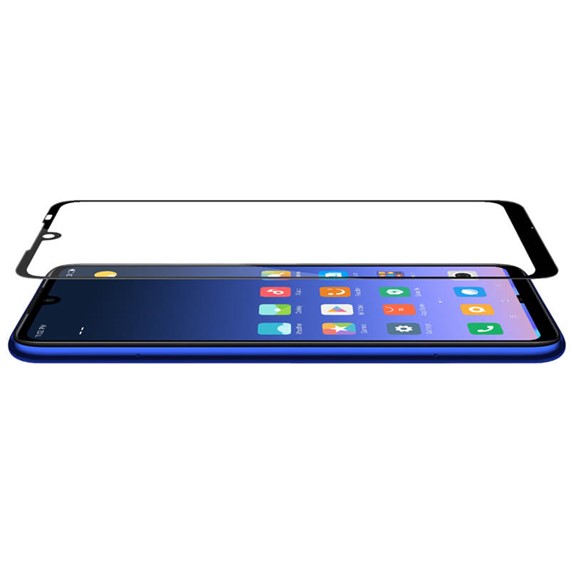 Xiaomi Redmi Note 7 CaseUp Ekranı Tam Kapatan Kırılmaz Ekran Koruyucu Siyah 4