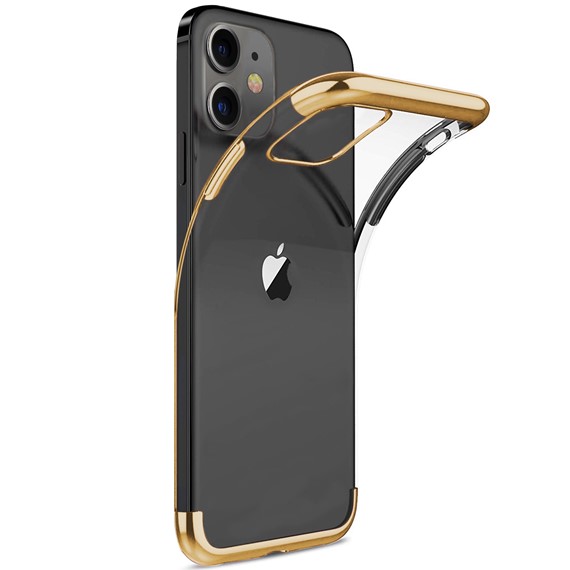 Apple iPhone 12 Mini Kılıf CaseUp Laser Glow Gold 1