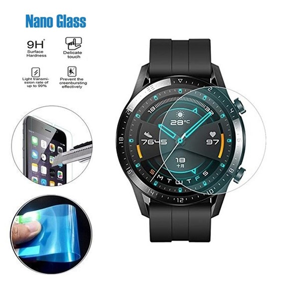 Huawei Watch GT2 46mm CaseUp Ultra İnce Nano Cam 1