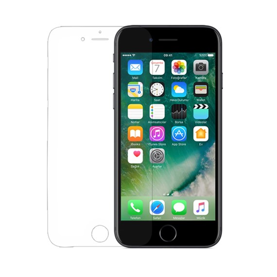 Apple iPhone 8 Plus CaseUp Şeffaf Ekran Koruyucu 1