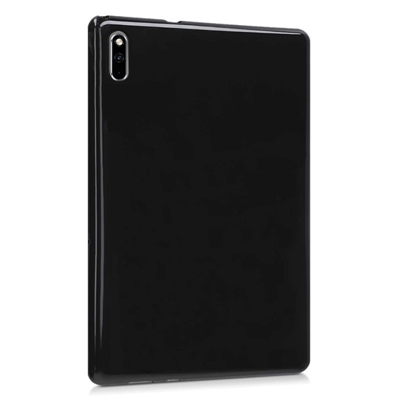Huawei MatePad Pro 10 8 CaseUp İnce Şeffaf Silikon Kılıf Siyah 2