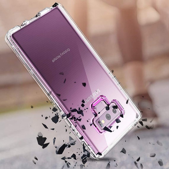 Samsung Galaxy Note 9 CaseUp İnce Şeffaf Silikon Kılıf Beyaz 5