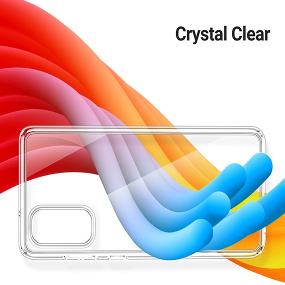 Samsung Galaxy S20 CaseUp İnce Şeffaf Silikon Kılıf Beyaz 4