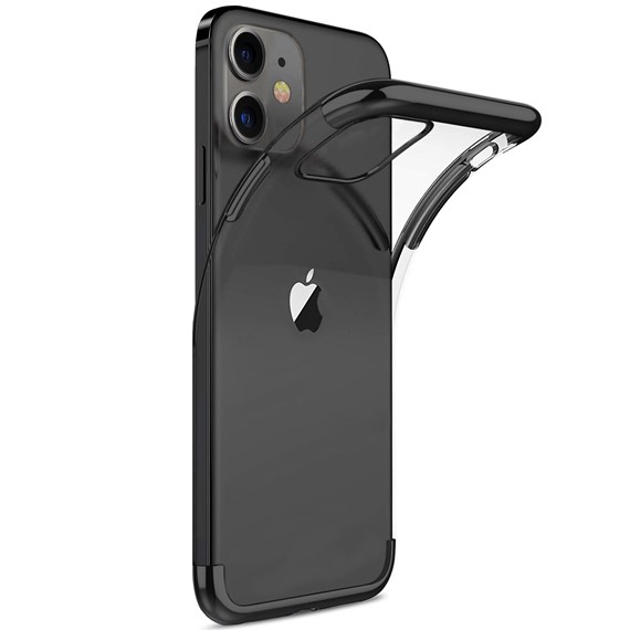 Apple iPhone 12 Mini Kılıf CaseUp Laser Glow Siyah 1