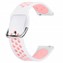 Huawei Watch GT Active CaseUp Silicone Sport Band Beyaz Açık Pembe
