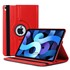 CaseUp Apple iPad Air 5 2022 Kılıf 360 Rotating Stand Kırmızı 1