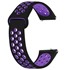CaseUp Huawei Watch Ultimate Kordon Silicone Sport Band Siyah Mor 1