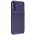 CaseUp Samsung Galaxy A14 Kılıf Fiber Design Lacivert 2