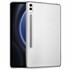 CaseUp Samsung Galaxy Tab S9 FE Kılıf İnce Şeffaf Silikon Beyaz 1