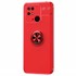 CaseUp Xiaomi Poco C40 Kılıf Finger Ring Holder Kırmızı 2