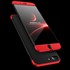 Apple iPhone 7 Plus Kılıf CaseUp Triple Deluxe Shield Kırmızı 3