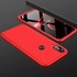 Huawei P20 Lite Kılıf CaseUp Triple Deluxe Shield Kırmızı 2