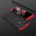 Huawei Y7 2018 Kılıf CaseUp Triple Deluxe Shield Siyah Kırmızı 2