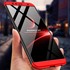 Samsung Galaxy J4 Plus Kılıf CaseUp Triple Deluxe Shield Siyah Kırmızı 2
